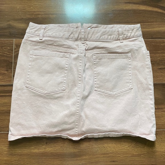 Light pink jean Forever 21 skirt 🎀🎀🌸🌸 - Picture 2 of 6